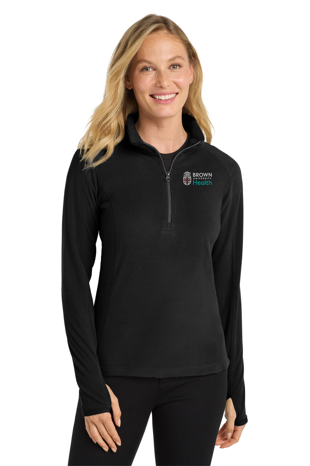 Port Authority L224 Ladies Microfleece 1/2-Zip Pullover LIMITED ITEM