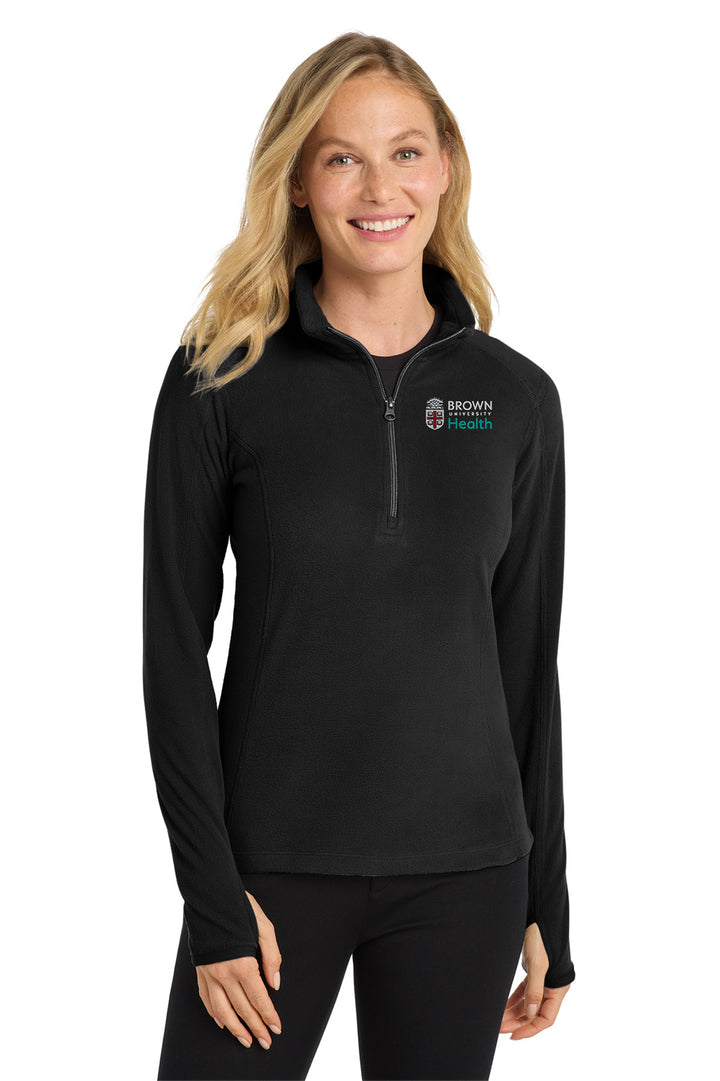 Port Authority L224 Ladies Microfleece 1/2-Zip Pullover LIMITED ITEM