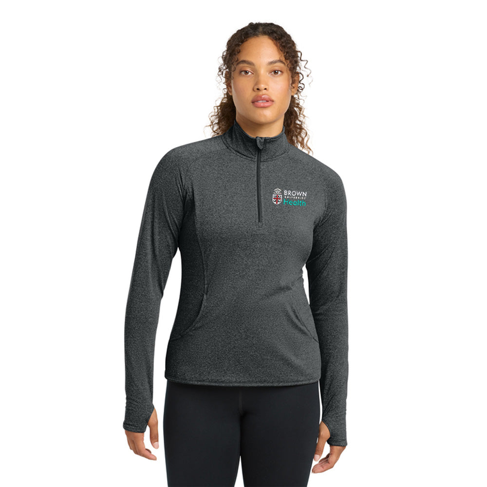 Sport-Tek® Women's LST850 Sport-Wick® Stretch 1/4-Zip Pullover