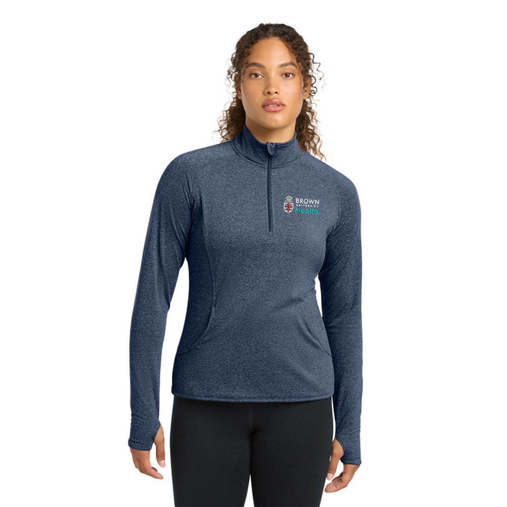 Sport-Tek® Women's LST850 Sport-Wick® Stretch 1/4-Zip Pullover