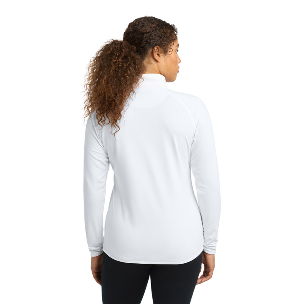 Sport-Tek® Women's LST850 Sport-Wick® Stretch 1/4-Zip Pullover