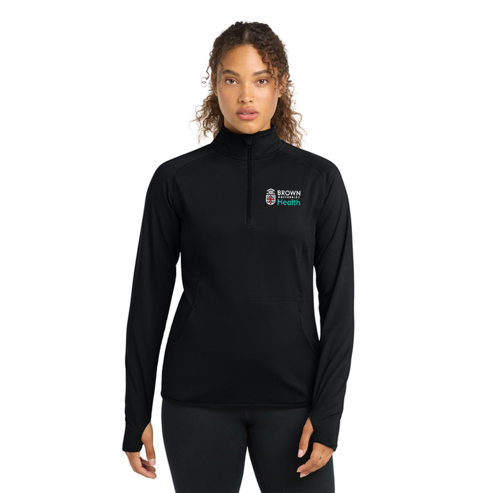 Sport-Tek® Women's LST850 Sport-Wick® Stretch 1/4-Zip Pullover